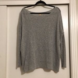 Gray Piko sweater